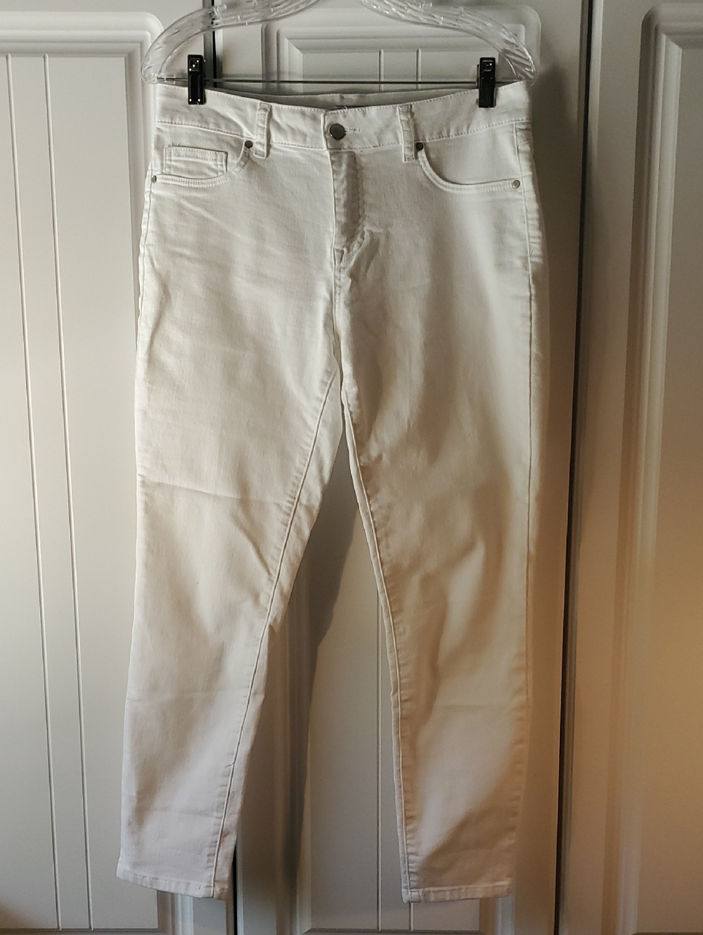 d.jeans White Women's Jeans - Size 8